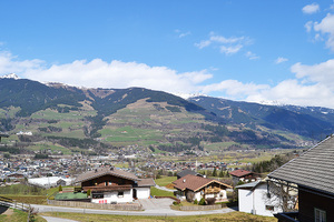 Aussicht von unserem Haus auf Mittersill